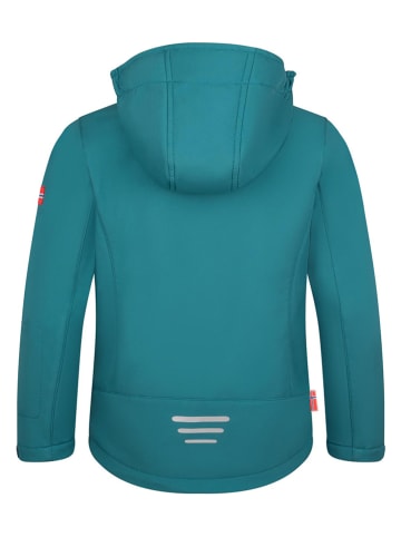 Trollkids Softshelljacke "Oslofjord" in Türkis
