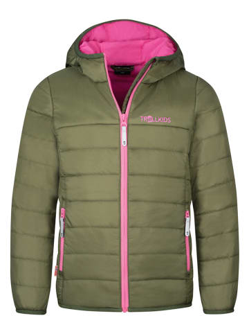 Trollkids Übergangsjacke "Eikefjord" in Khaki