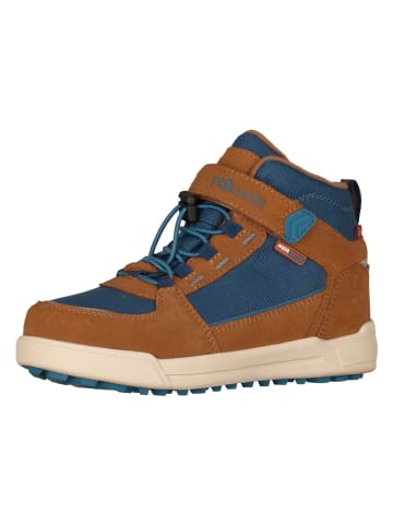 Trollkids Leren wandelboots "Gryllefjord" lichtbruin