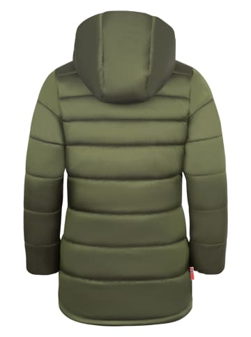 Trollkids Płaszcz pikowany "Trondheim" w kolorze khaki