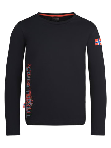 Trollkids Longsleeve "Stavanger" in Schwarz