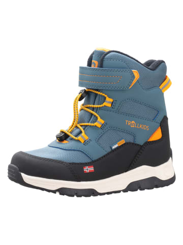 Trollkids Winterboots "Lofoten" in Blau