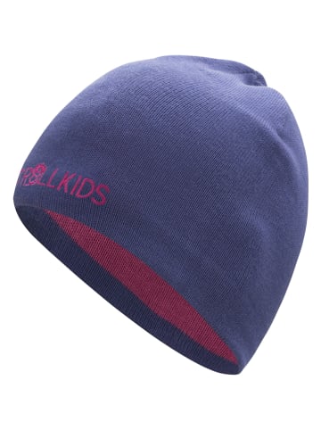 Trollkids Omkeerbare beanie "Troll" roze/paars