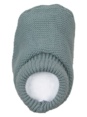 Sterntaler® Strick-Hausschuhe in Blau