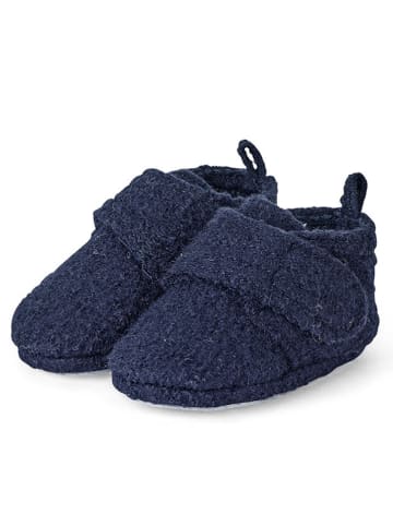 Sterntaler Woll-Krabbelschuhe in Dunkelblau