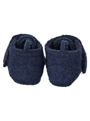 Sterntaler® Woll-Krabbelschuhe in Dunkelblau