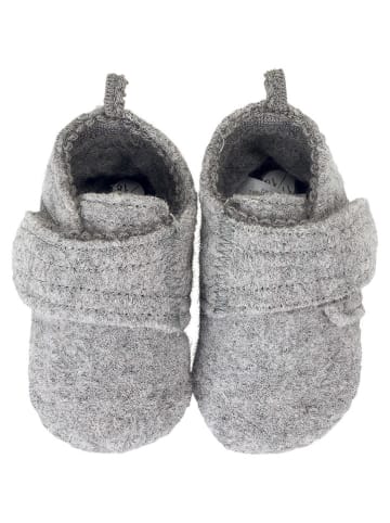 Sterntaler® Woll-Krabbelschuhe in Grau