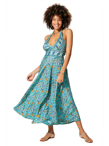 Aller Simplement Kleid in Türkis