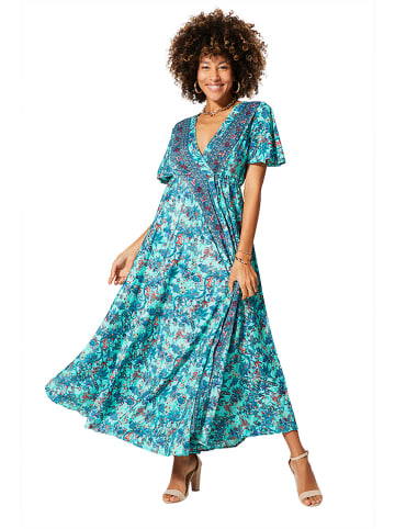 Aller Simplement Kleid in Türkis