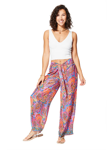 Aller Simplement Hose in Pink/ Blau