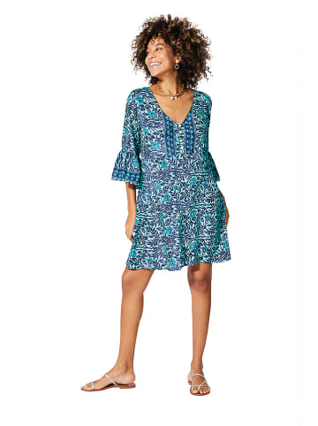 Aller Simplement Jurk turquoise/blauw