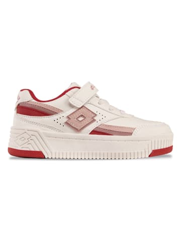 Lotto Sneakers "Pinadee" in Beige/ Rot