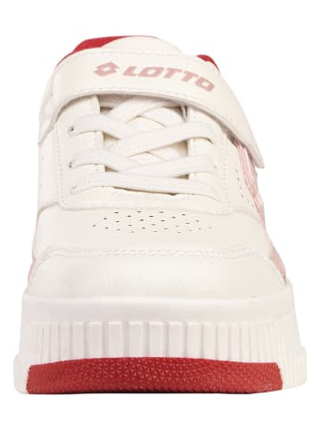 Lotto Sneakers "Pinadee" in Beige/ Rot