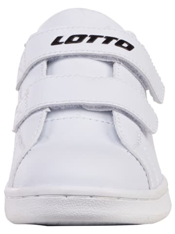 Lotto Sneakers "Burgas GC" in Weiß/ Schwarz