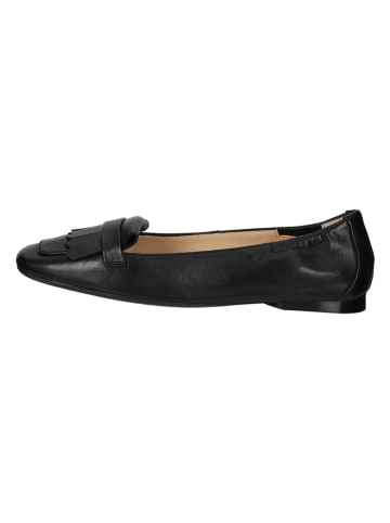 PETER KAISER Leder-Slipper in Schwarz
