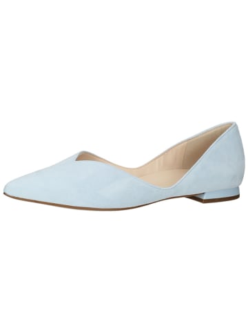 Högl Leder-Ballerinas in Hellblau