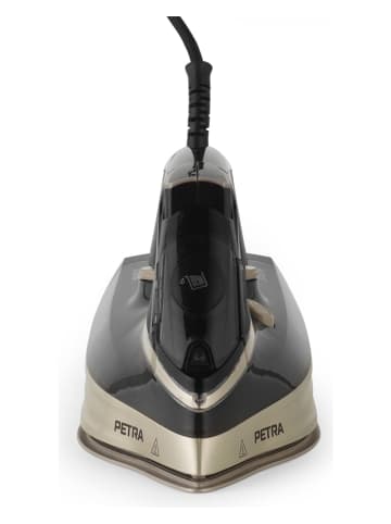 Petra Dampfbügeleisen in Schwarz/ Gold
