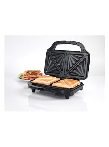 Petra Sandwichtoaster in Schwarz