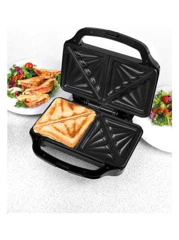 Petra Sandwichtoaster in Schwarz