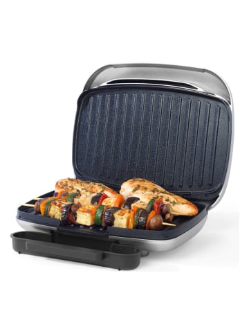 Petra Kontaktgrill in Silber