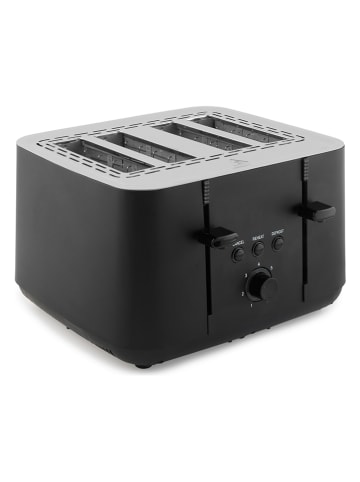 Petra Toaster zwart/lichtgrijs