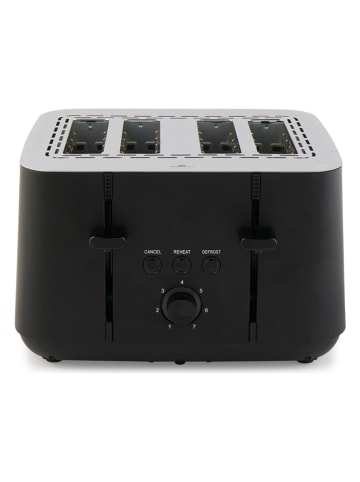 Petra Toaster zwart/lichtgrijs