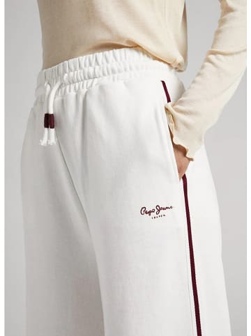Pepe Jeans Sweathose in Weiß