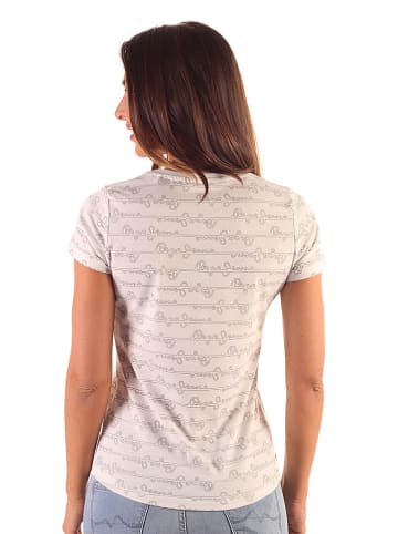 Pepe Jeans Koszulka w kolorze beżowym
