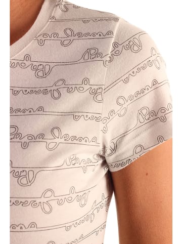 Pepe Jeans Koszulka w kolorze beżowym