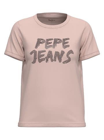 Pepe Jeans Koszulka w kolorze beżowym