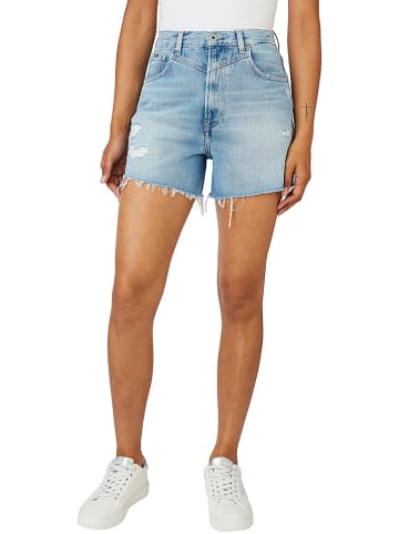 Pepe Jeans Szorty dżinsowe w kolorze niebieskim