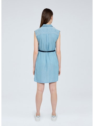 Pepe Jeans Kleid in Hellblau