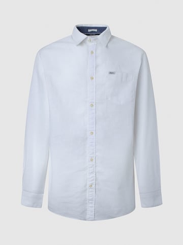 Pepe Jeans Koszula - Regular fit - w kolorze białym