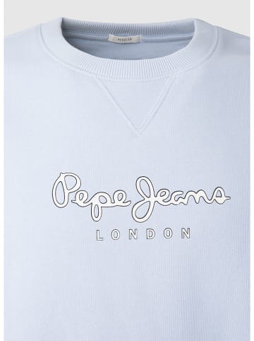 Pepe Jeans Sweatshirt in Hellblau