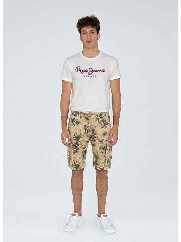 Pepe Jeans Bojówki w kolorze beżowym