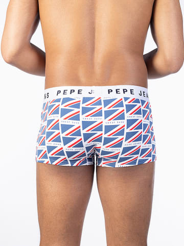 Pepe Jeans 2er-Set: Boxershorts in Rot/ Blau
