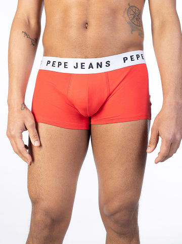 Pepe Jeans Bokserki (2 pary) w kolorze czerwonym i niebieskim