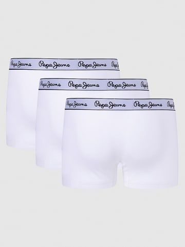 Pepe Jeans 3er-Set: Boxershorts in Weiß