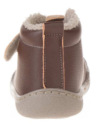 lamino Barfuß-Schnürschuh in Braun