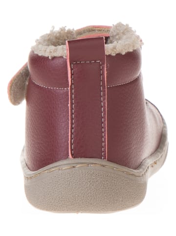 lamino Barfuß-Schnürschuh in Rot