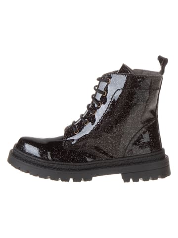 lamino Leren boots zwart