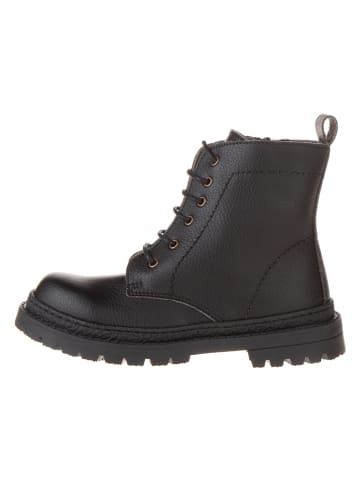 lamino Leren boots zwart