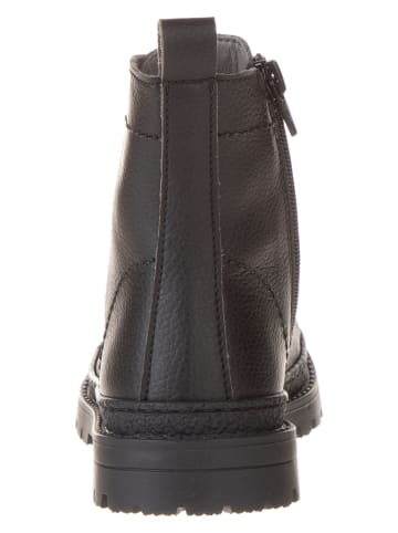 lamino Leren boots zwart