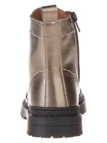 lamino Leren boots grijs