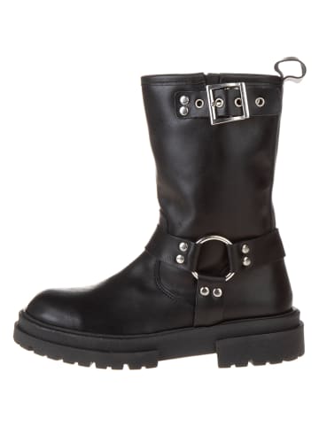 lamino Leren boots zwart