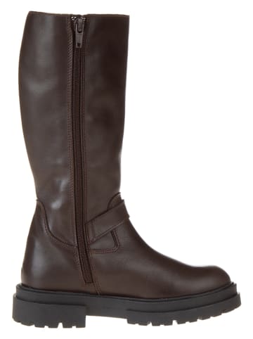 lamino Leder-Stiefel in Braun