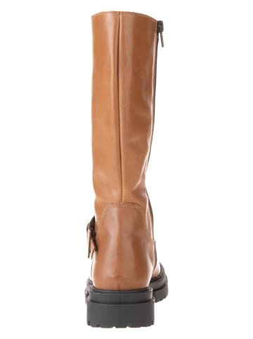 lamino Leder-Stiefel in Hellbraun