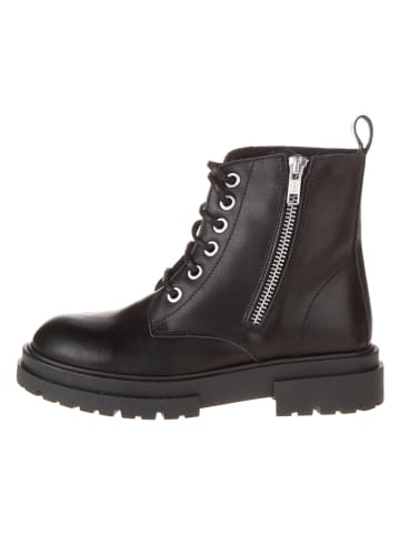 lamino Leren boots zwart