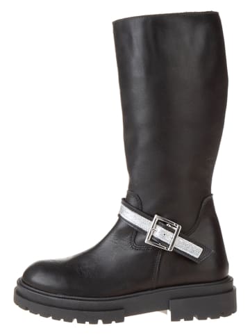 lamino Leder-Stiefel in Schwarz