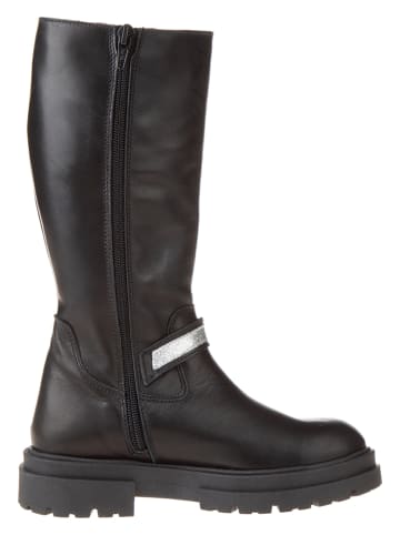 lamino Leder-Stiefel in Schwarz